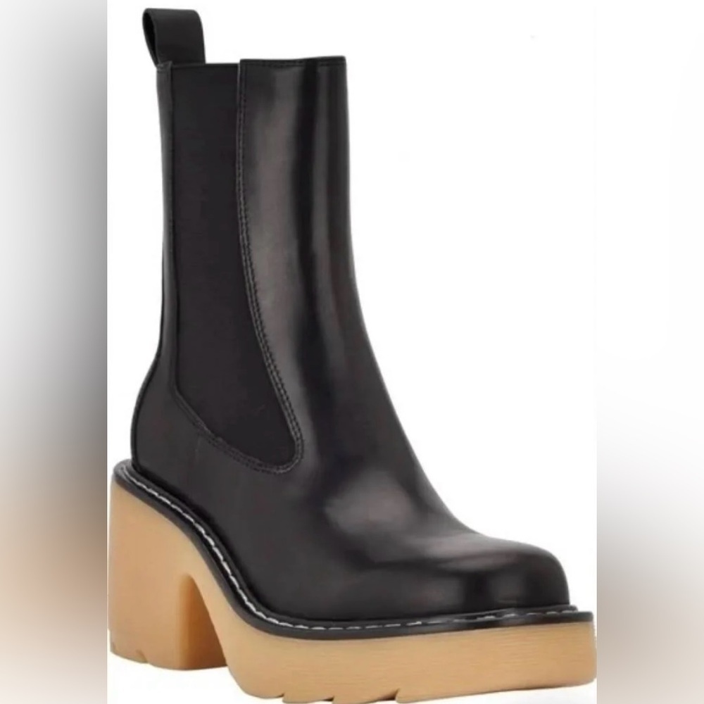 Marc Fisher Fredy Lug Sole Bootie in Black Size 6 New